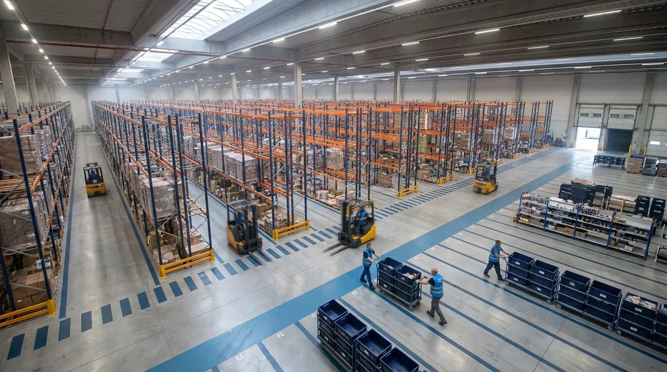 Aerial warehouse: cluster picking vs batch picking, order picking methods
