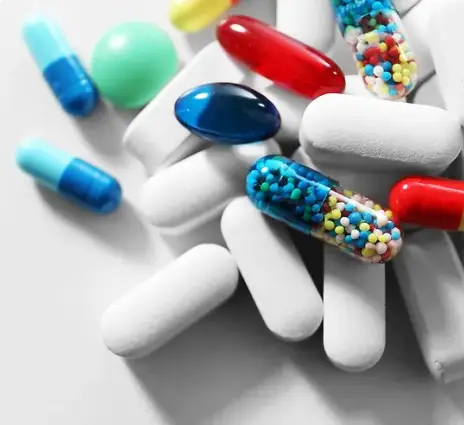 mixture of pills