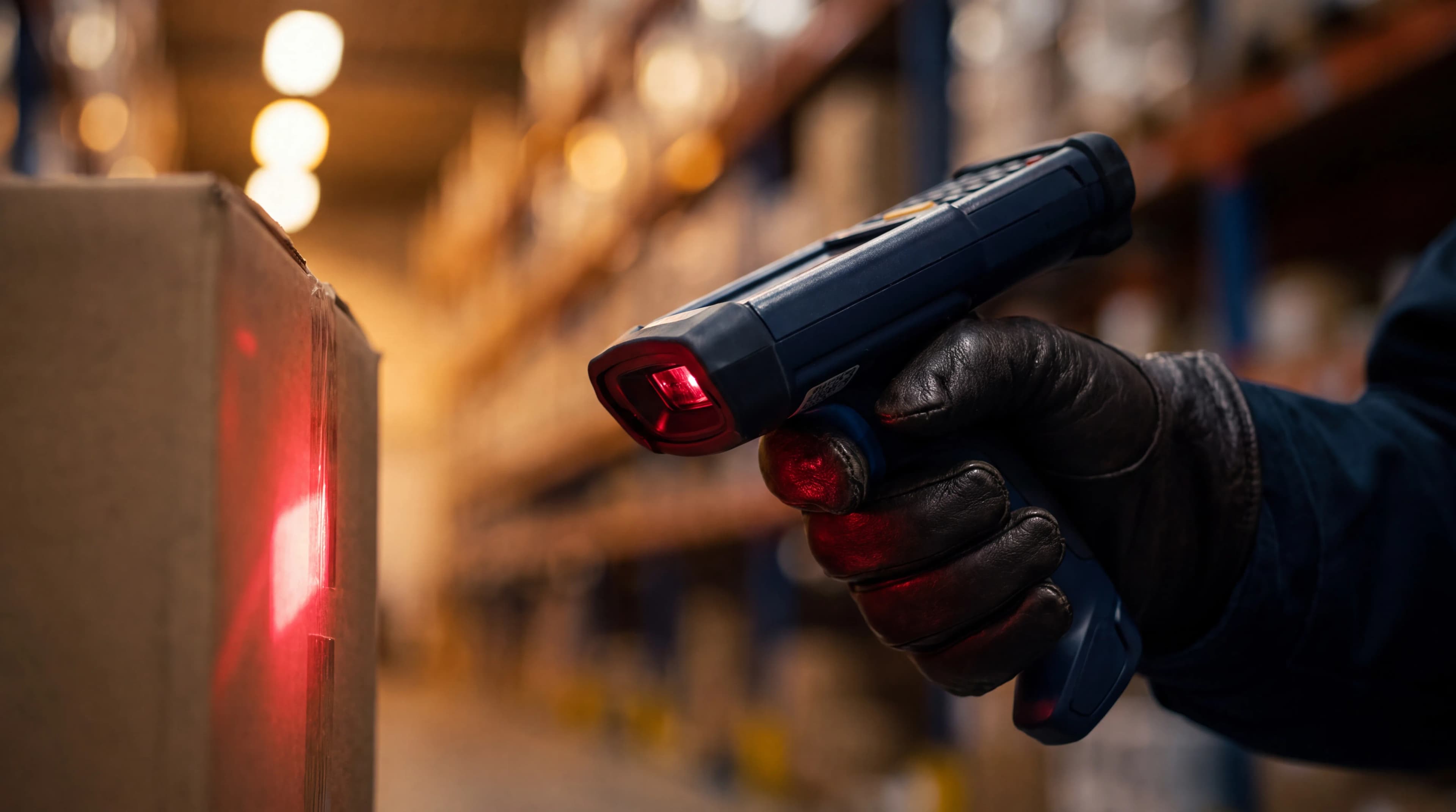 RFID and warehouse icons