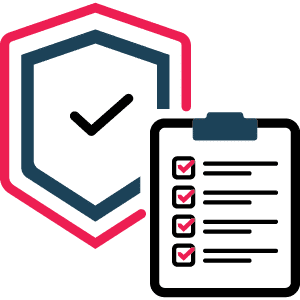 Safety compliance feature icon