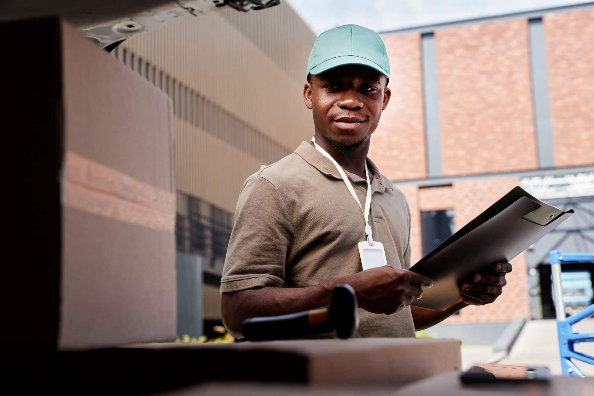 black-man-by-delivery-truck
