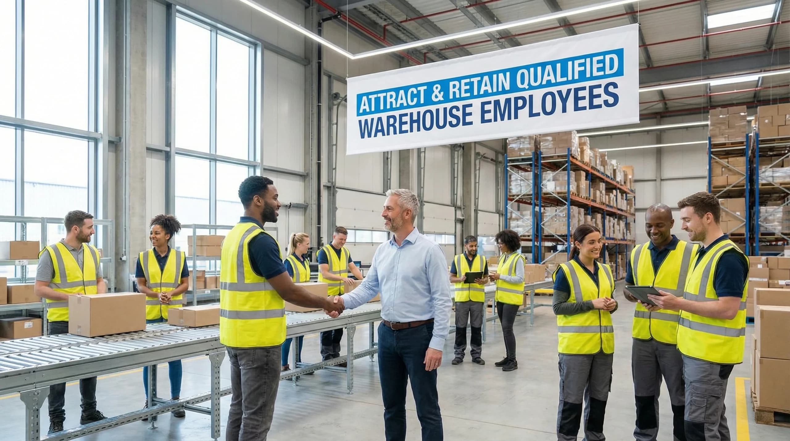 How to Attract and Retain Qualified Warehouse Employees
