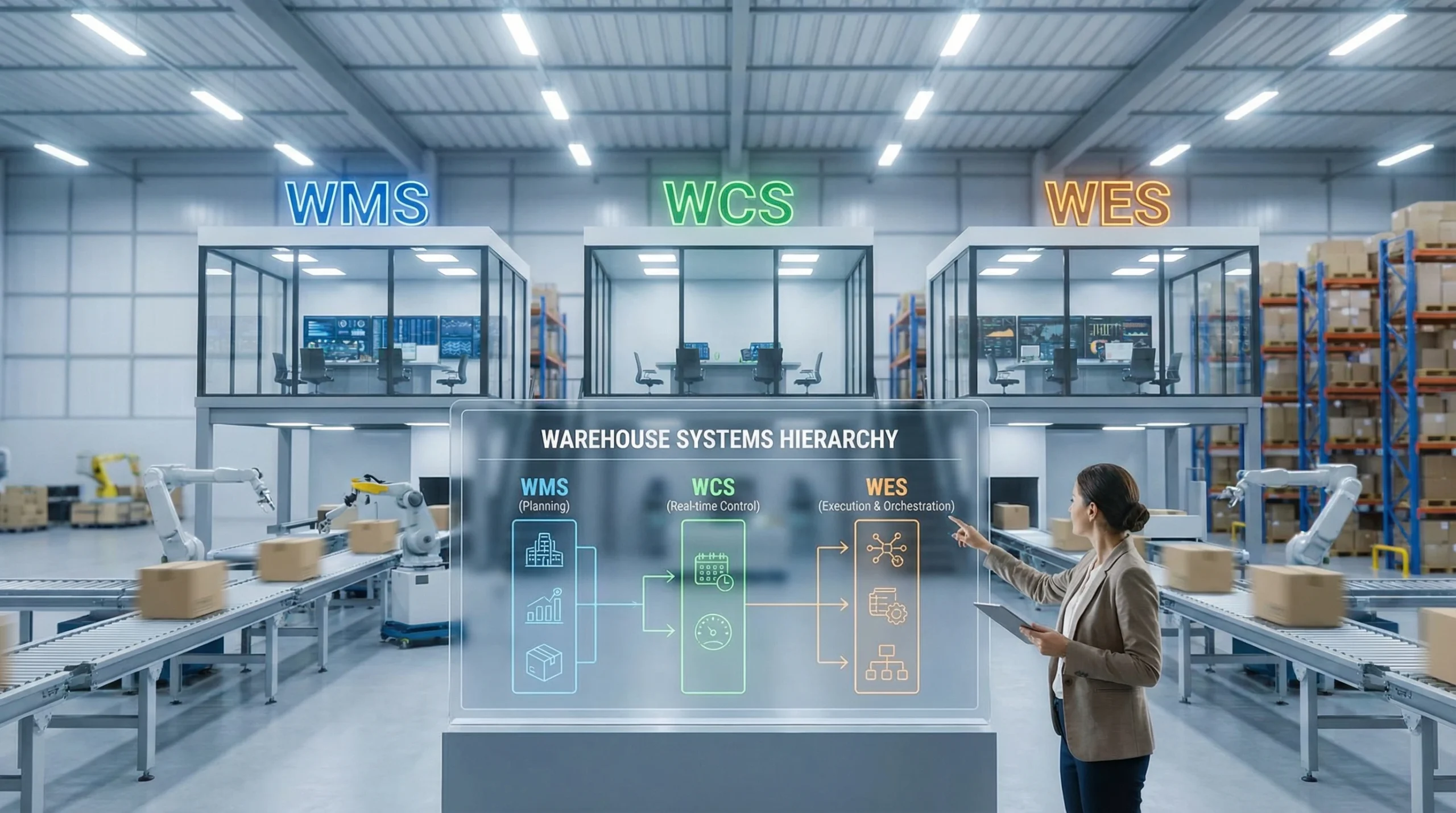 WMS, WCS, and WES What’s the Difference?