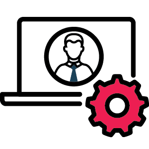 Role-based access control icon