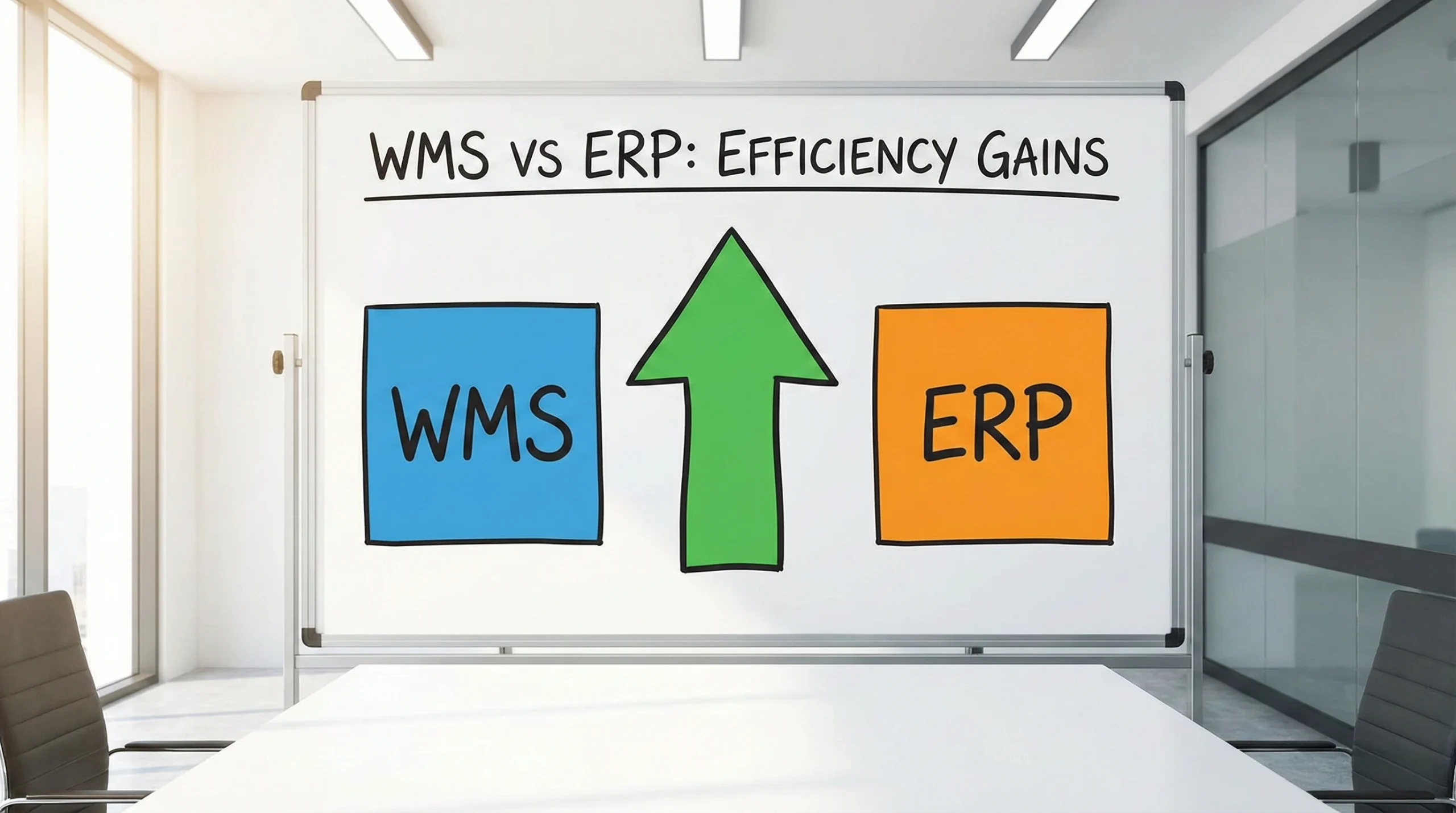 wms vs erp up arrow illustration