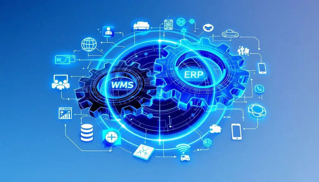 gears representing wms vs erp systems