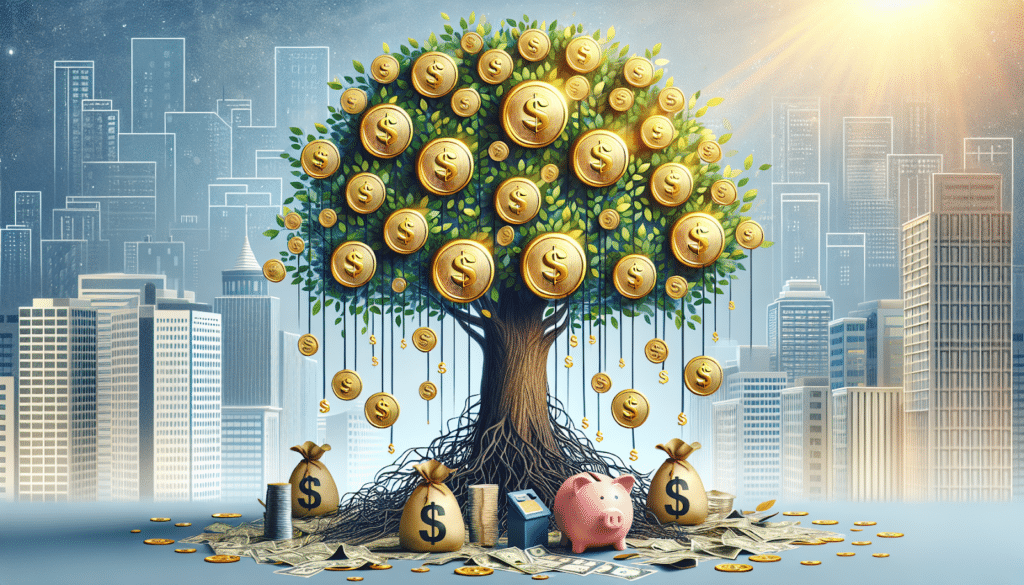 illustration of tree growing money from edi integration