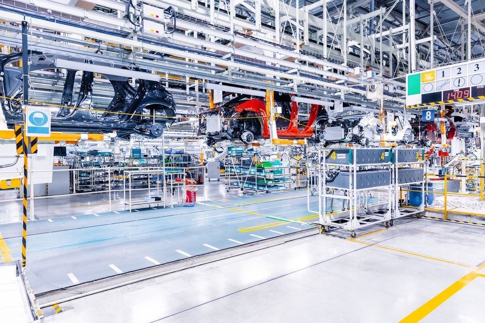 inside toyota manufacturing facility