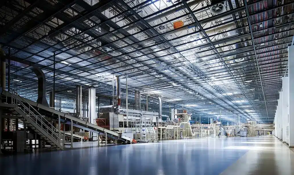 third party manufacturing facility interior