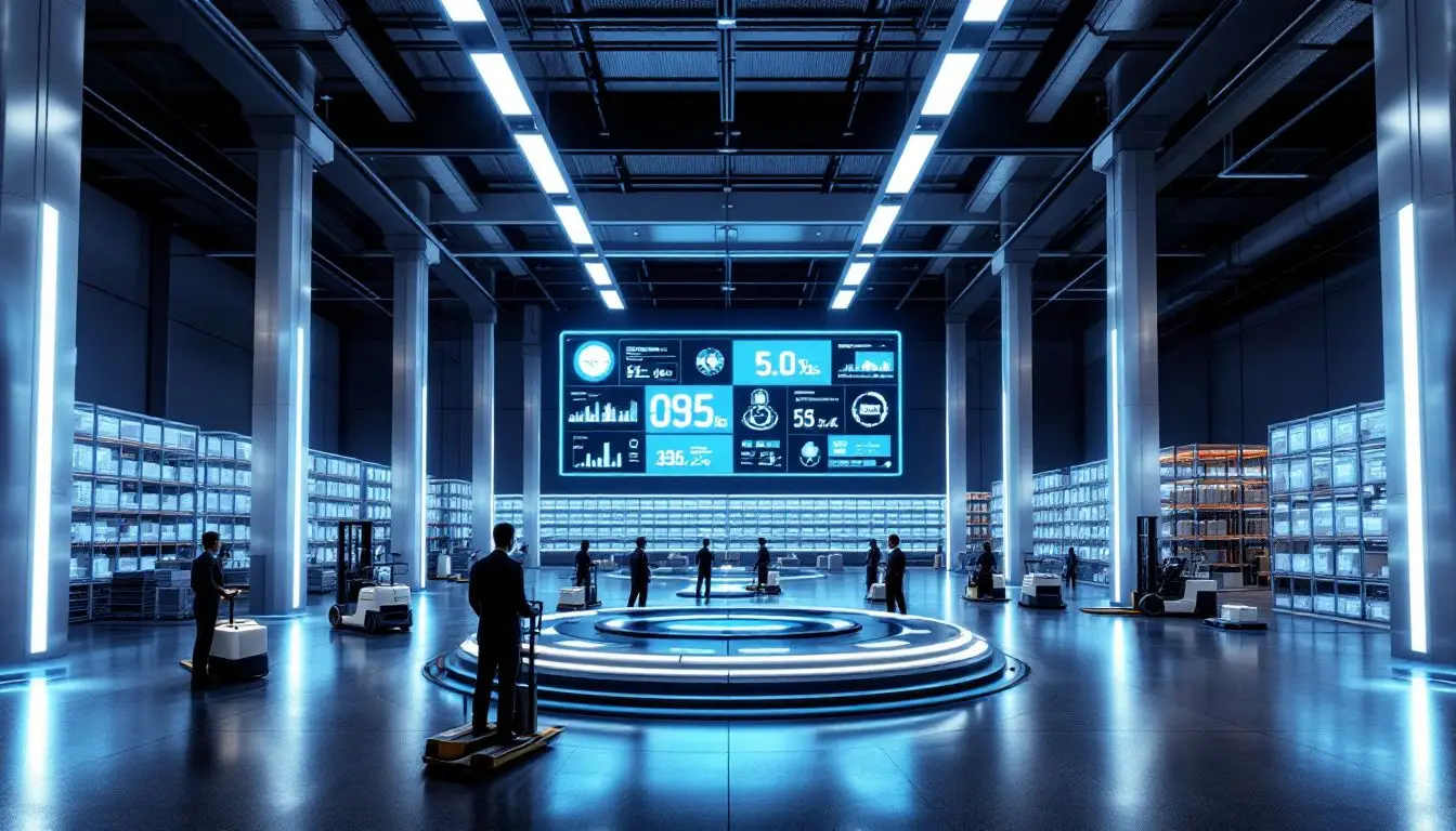 warehouse label display