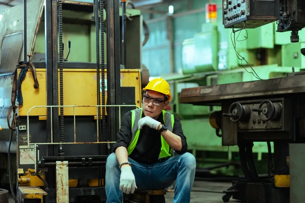 male worker upset over gmp audit